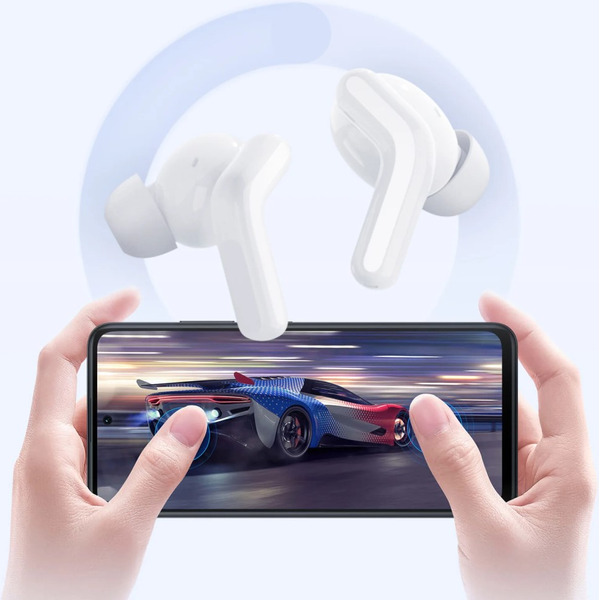 Беспроводные наушники Haylou T87 Lady Bag + Chain (голубой)