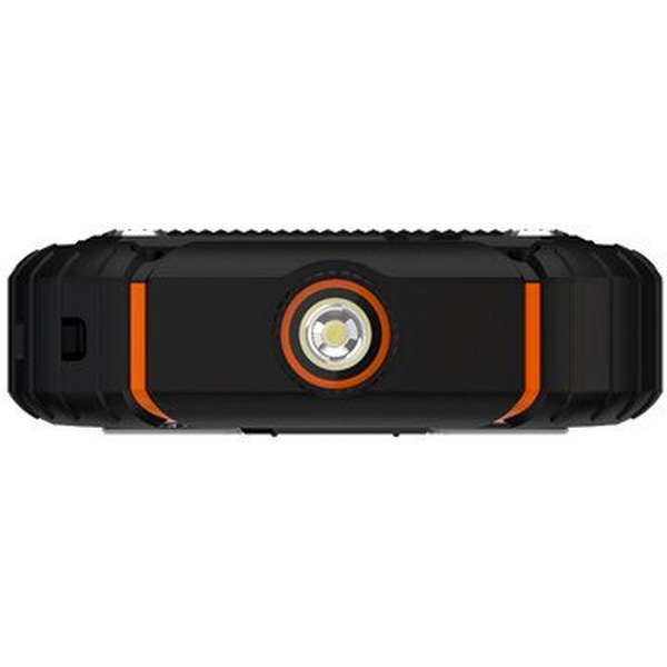 Мобильный телефон Maxvi R11 (черный/оранжевый)