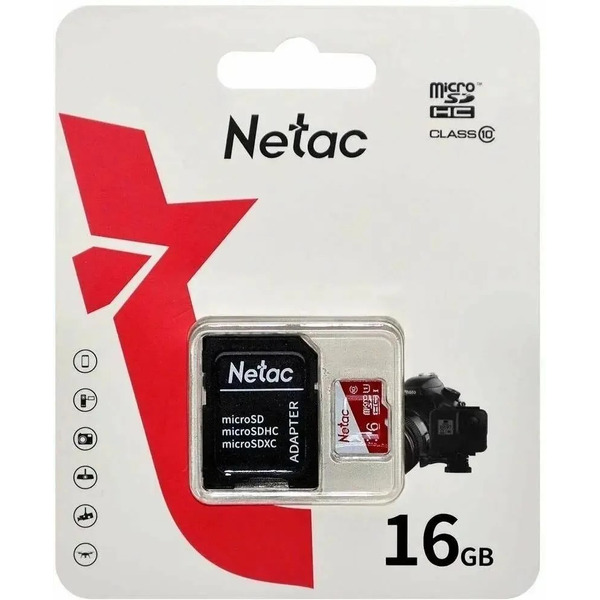 Память (flash-карты) Netac NT02P500ECO-016G-R