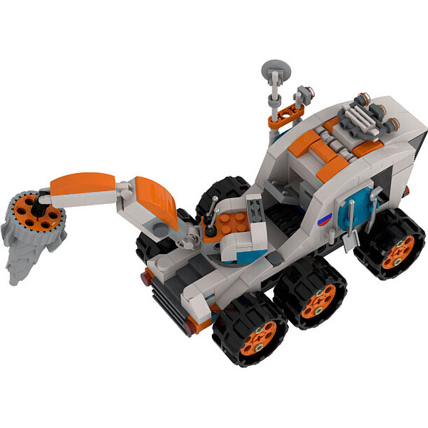 Конструктор Brick Labs Космос: Лунный бурильщик геологов AB-1320