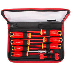 Набор диэлектрических отверток КВТ НИО-2210к серия СЛИМ 103017