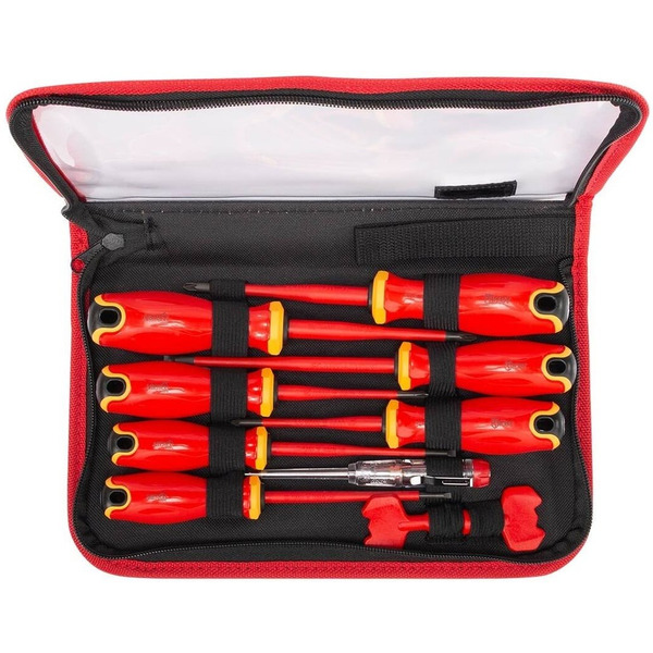 Набор диэлектрических отверток КВТ НИО-2210к серия СЛИМ 103017