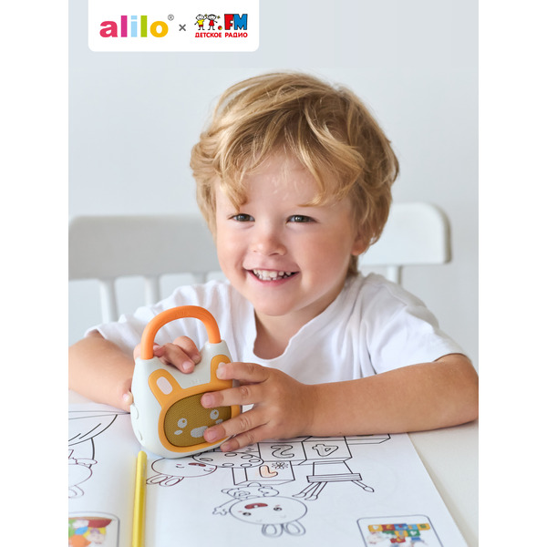 Интерактивная игрушка Alilo Bluetooth-колонка Детского радио K1 60291