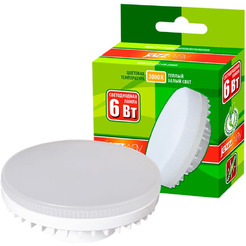 Лампочка Jazzway PLED-ECO-GX53 6w 3000K 460Lm FROST 2851987