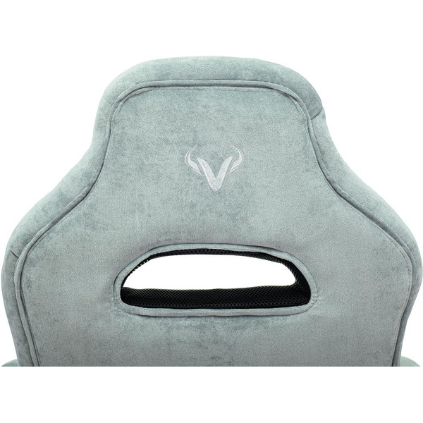 Кресло игровое Zombie VIKING 6 KNIGHT Fabric (1380215) голубой