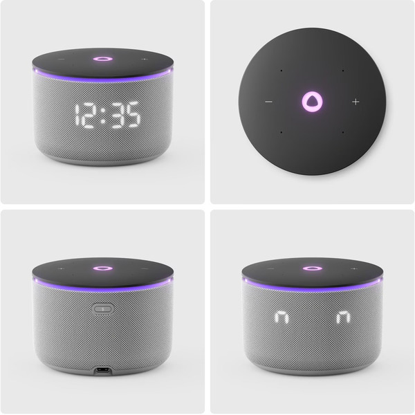 Умная колонка Яндекс.Станция Мини 3 Про (YNDX-00059GRY) серый