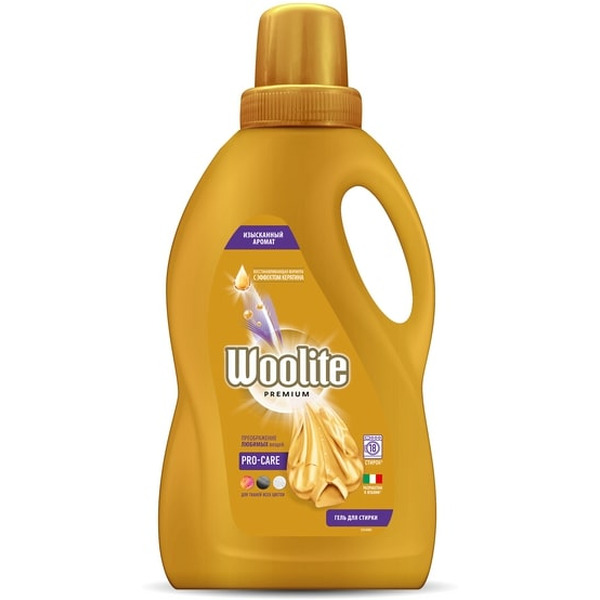 Гель для стирки WOOLITE Premium Pro-Care 900 мл (18 стирок)
