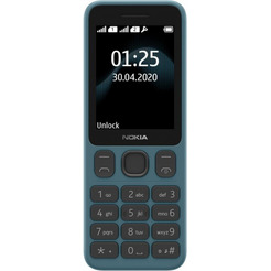 Телефон Nokia 125 Dual sim синий (TA-1253)