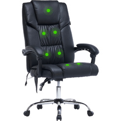 Офисное кресло CACTUS CS-CHR-OC02M-BK (черный)