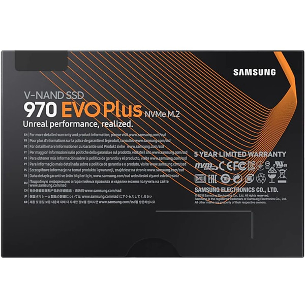 Накопитель SSD SAMSUNG 970 EVO plus 250 Gb MZ-V7S250BW