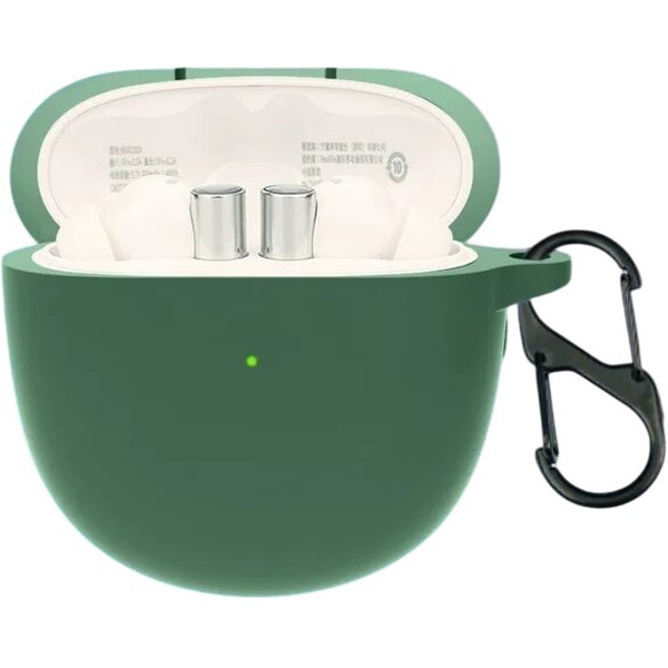 Чехол Bingo Silicone для REALME Buds Air 2 (темно-зеленый)