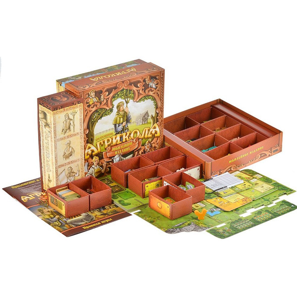 Настольная игра HOBBY WORLD Агрикола. Юбилейное издание 952224