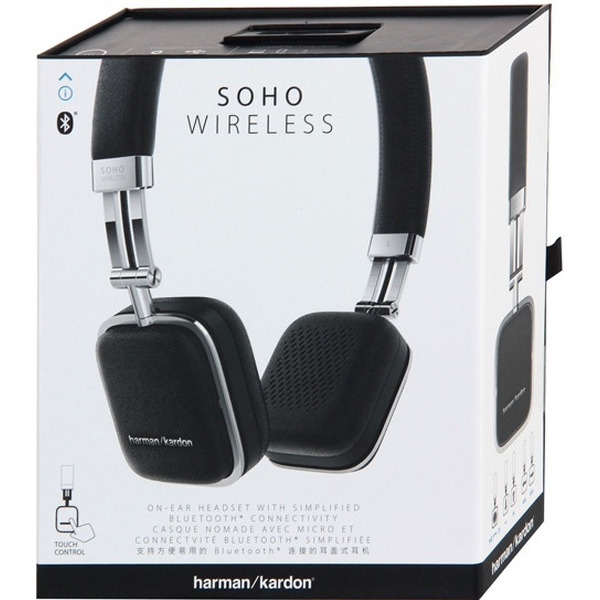 Наушники беспроводные HARMAN/KARDON SOHO BT BLK