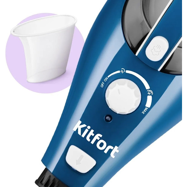 Паровая швабра KITFORT KT-1005-1 голубой