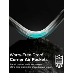 Чехол Ringke FUSION для Galaxy S25 Edge MATTE CLEAR