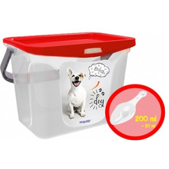 Емкость для корма животных BEROSSI АС 37646000  (роза)