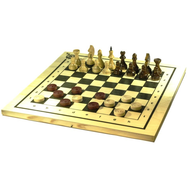 Настольная игра Нескучные игры Шахматы, шашки С-11