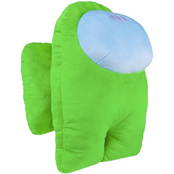 Мягкая игрушка FANCY "Амонг Ас - Космонавт" (Among Us), зеленая, 38 см AMOZ2