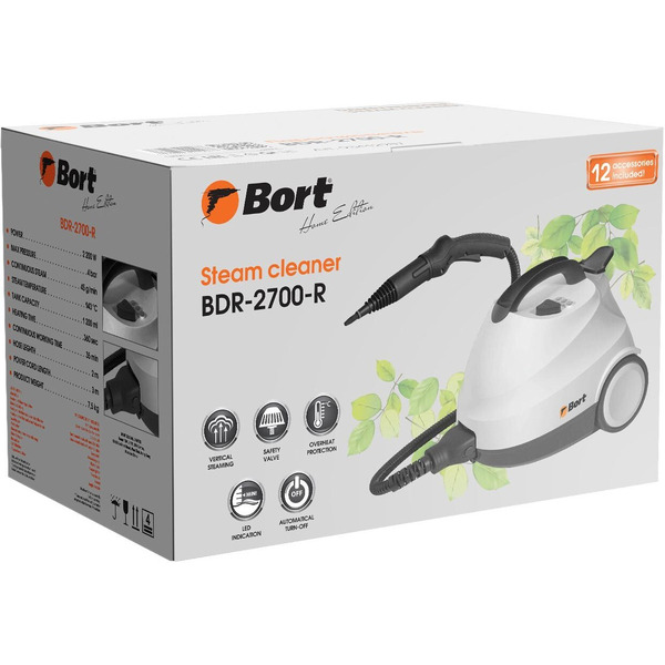 Пароочиститель Bort BDR-2700-R (93412987)