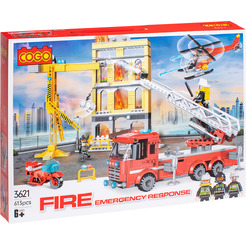 Конструктор Qunxing Toys Пожарная служба 3621