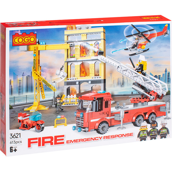 Конструктор Qunxing Toys Пожарная служба 3621