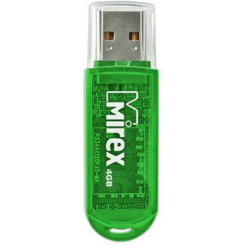 USB Flash MIREX ELF Green 4GB (13600-FMUGRE04)