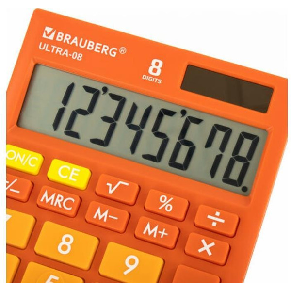 Калькулятор BRAUBERG Ultra-08-RG (250511)