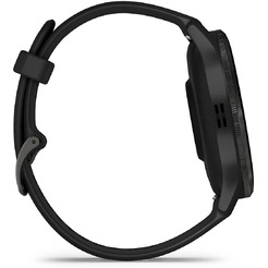 Умные часы Garmin Venu 3 (черный, с силиконовым ремешком)