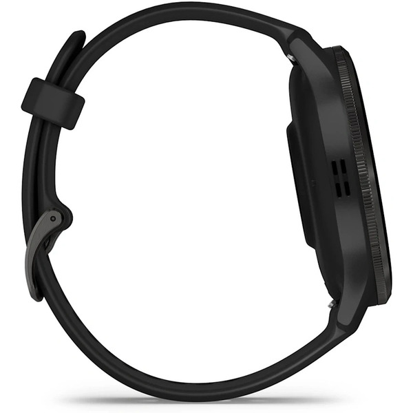 Умные часы Garmin Venu 3 (черный, с силиконовым ремешком)
