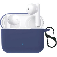 Чехол Bingo Silicone для HONOR Choice Earbuds X2 (темно-синий)