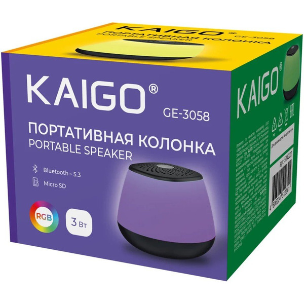 Беспроводная колонка Kaigo GE-3058