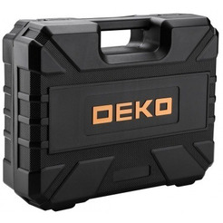 Дрель-шуруповерт Deko GCD12DU3 SET 104 (063-4133) с 2-мя АКБ, кейс, набор оснастки
