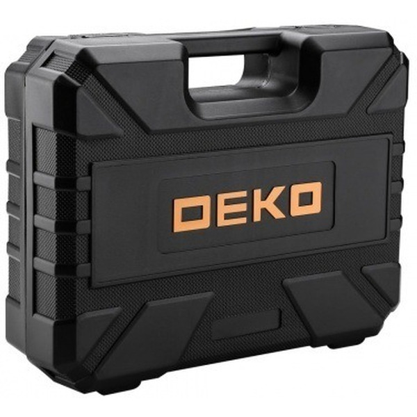 Дрель-шуруповерт Deko GCD12DU3 SET 104 (063-4133) с 2-мя АКБ, кейс, набор оснастки