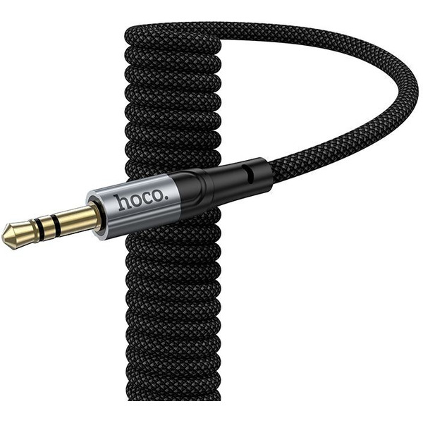 Кабель Hoco UPA33B USB Type-C - 3.5 мм Jack (1.5 м, черный)