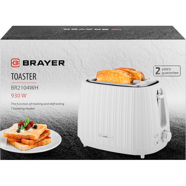 Тостер Brayer BR2104WH