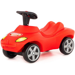 Каталка-автомобиль Полесье  "Пожарная команда" со звуковым сигналом