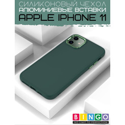 Бампер BINGO Metal для iPhone 11 Зеленый