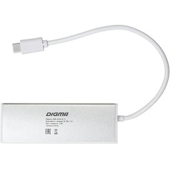 Разветвитель Digma HUB-4U3.0-UC-S