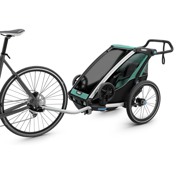 Коляска детская Thule Chariot Lite 10203006 Blue Grass/Black