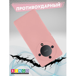 Бампер Bingo Liquid TPU для HONOR X9b Розовый