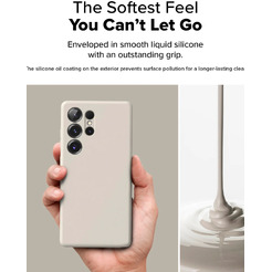 Чехол Ringke SILICONE MAGNETIC для Galaxy S25 Ultra STONE