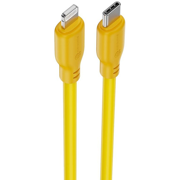 Кабель ATOMIC ELGATO USB-C - LIGHTNING PD 27W, 1.5 м, желтый | 30.381