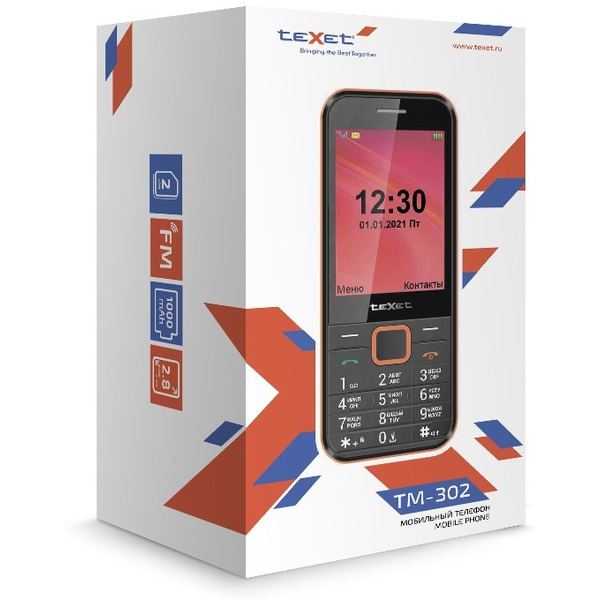 Мобильный телефон TeXet TM-302