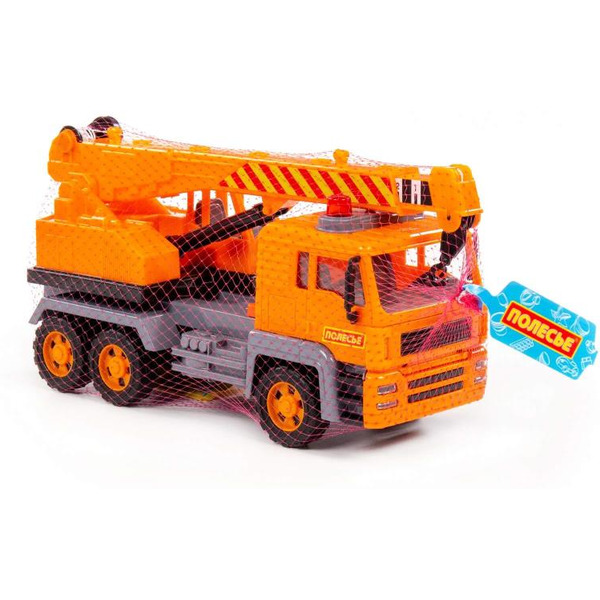 Автомобиль с краном Полесье Алмаз автомобиль-кран инерционный 86716