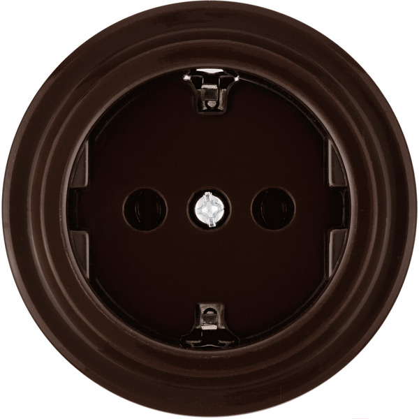 Розетка TDM Electric Виви SQ1820-1417 (коричневый)