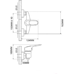 Смеситель Econoce EC0242