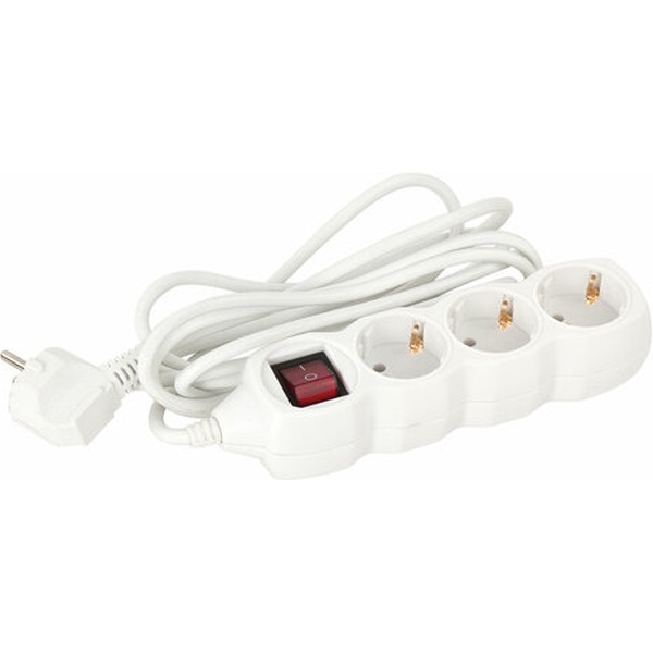 Удлинитель сетевой SONNEN U-133GS (511434)