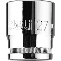 Головка торцевая шестигранная Deli EDQ4027