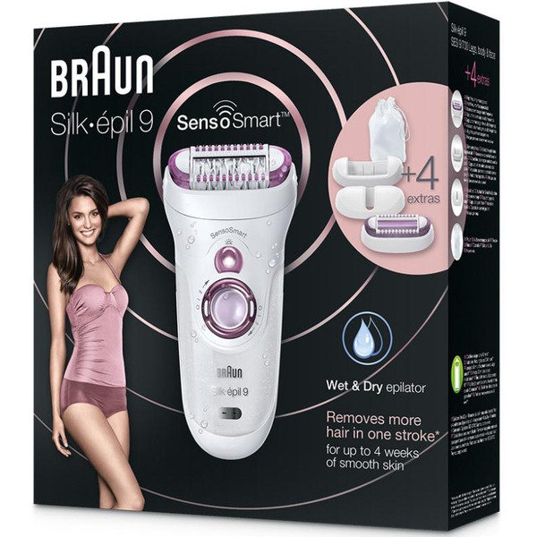 Эпилятор BRAUN Silk-epil 9 SensoSmart 9/700 Wet Dry