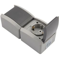 Блок из 2 розеток вертикальный KRANZ INDUSTRIAL KR-78-0615